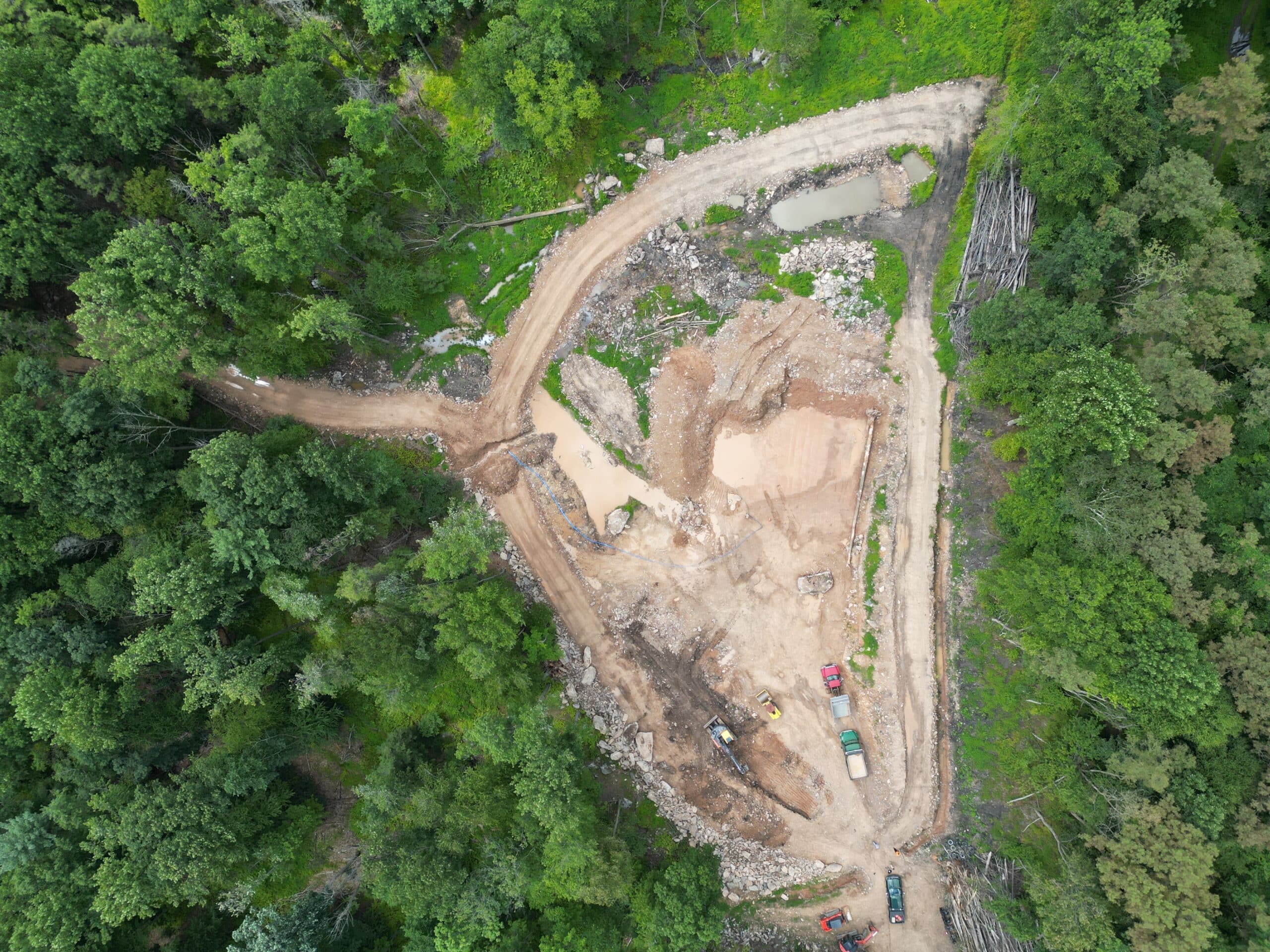 Gravel Pit after Excavation